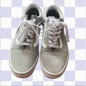 Brand new grey tie up vans!